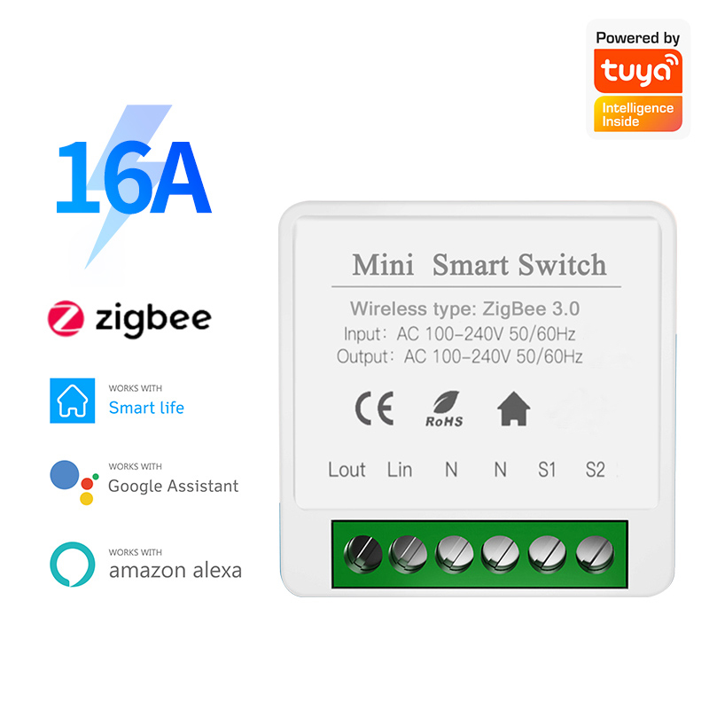 Smart Home Automation Diy - IHSENO Tuya Zigbee 3.0 Mini Interruttore