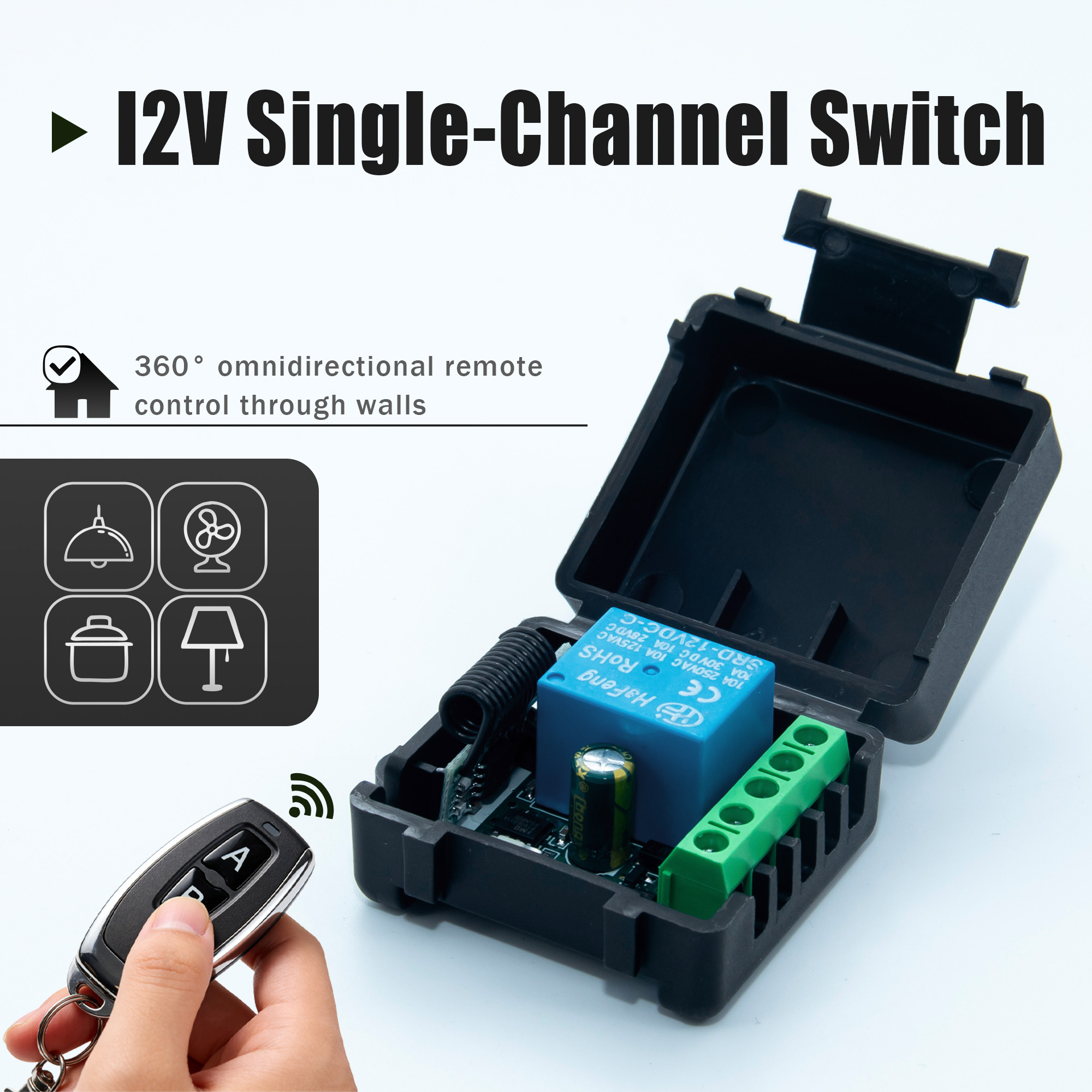 Interruttore Wireless con Tele - 433Mhz Receiver Module recensione e prezzo