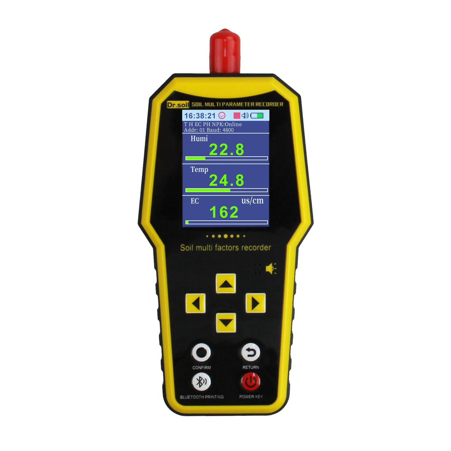 Tester portatile del valore pH - Temperature Humidity Sensor recensione e prezzo